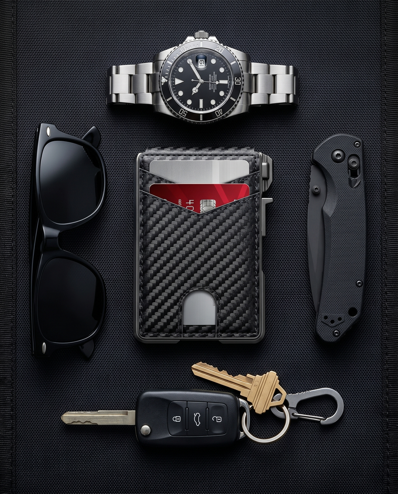 Command Pro as part of an everyday carry kit