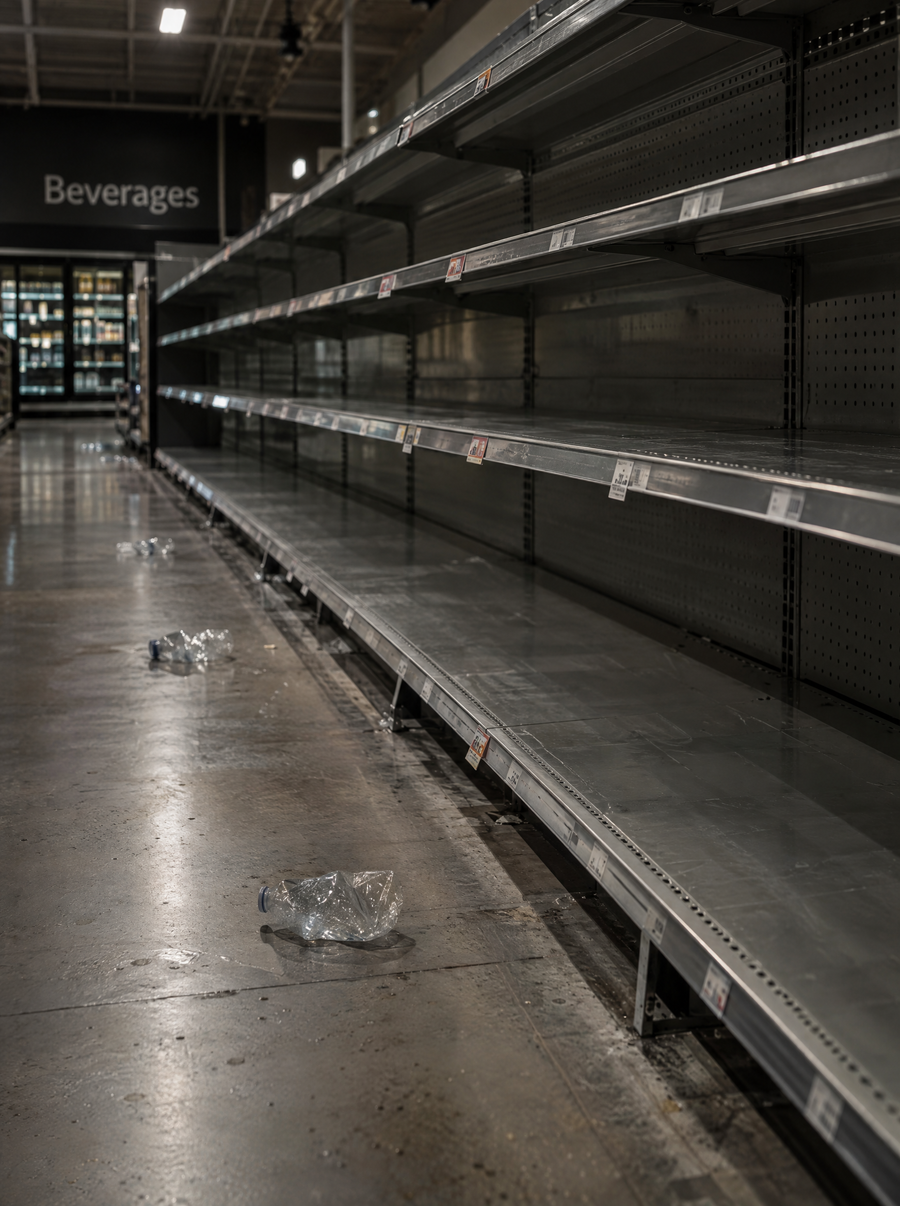 Congressional report on grid failure and water