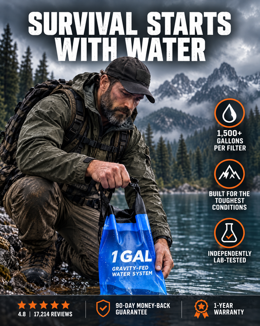 Survival starts with water trust badges
