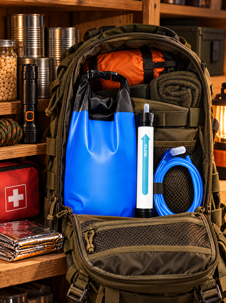 Aqua-GS1 emergency storage