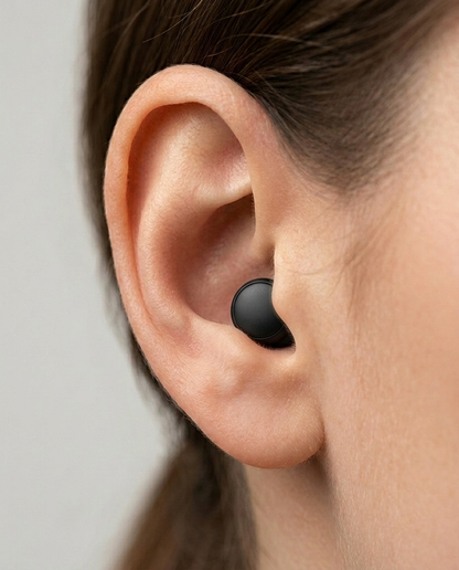 Sona Black in ear