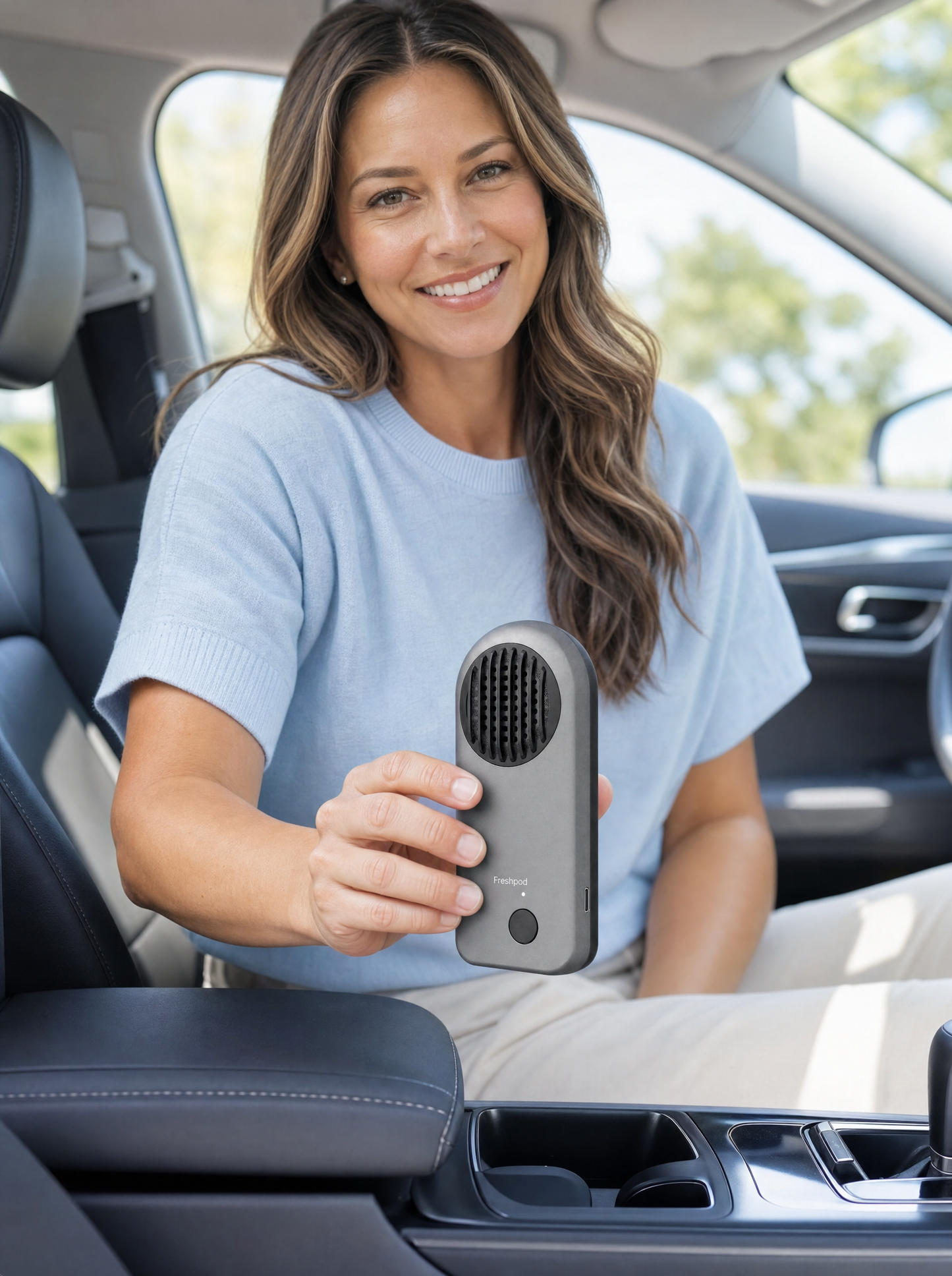 Using Freshpod in the car