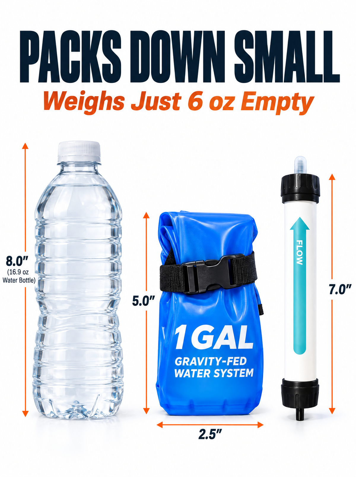 Packs down small