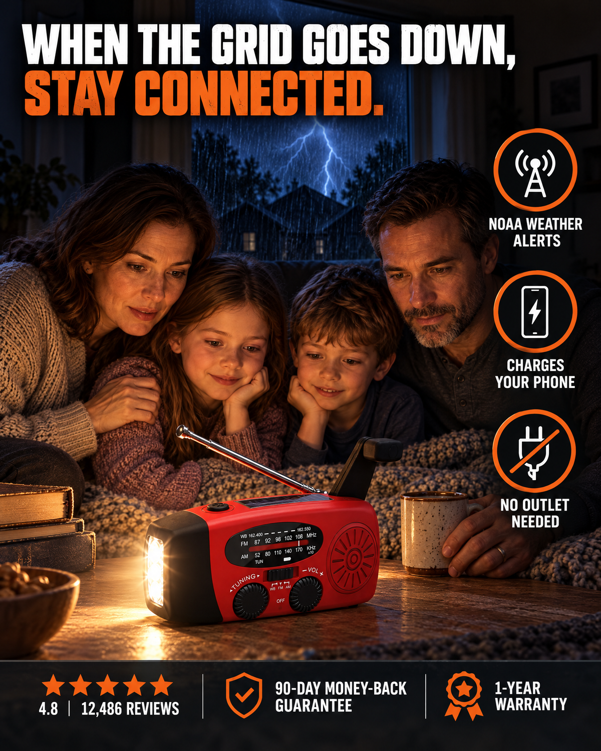 GridDown Classic: when the grid goes down, stay connected