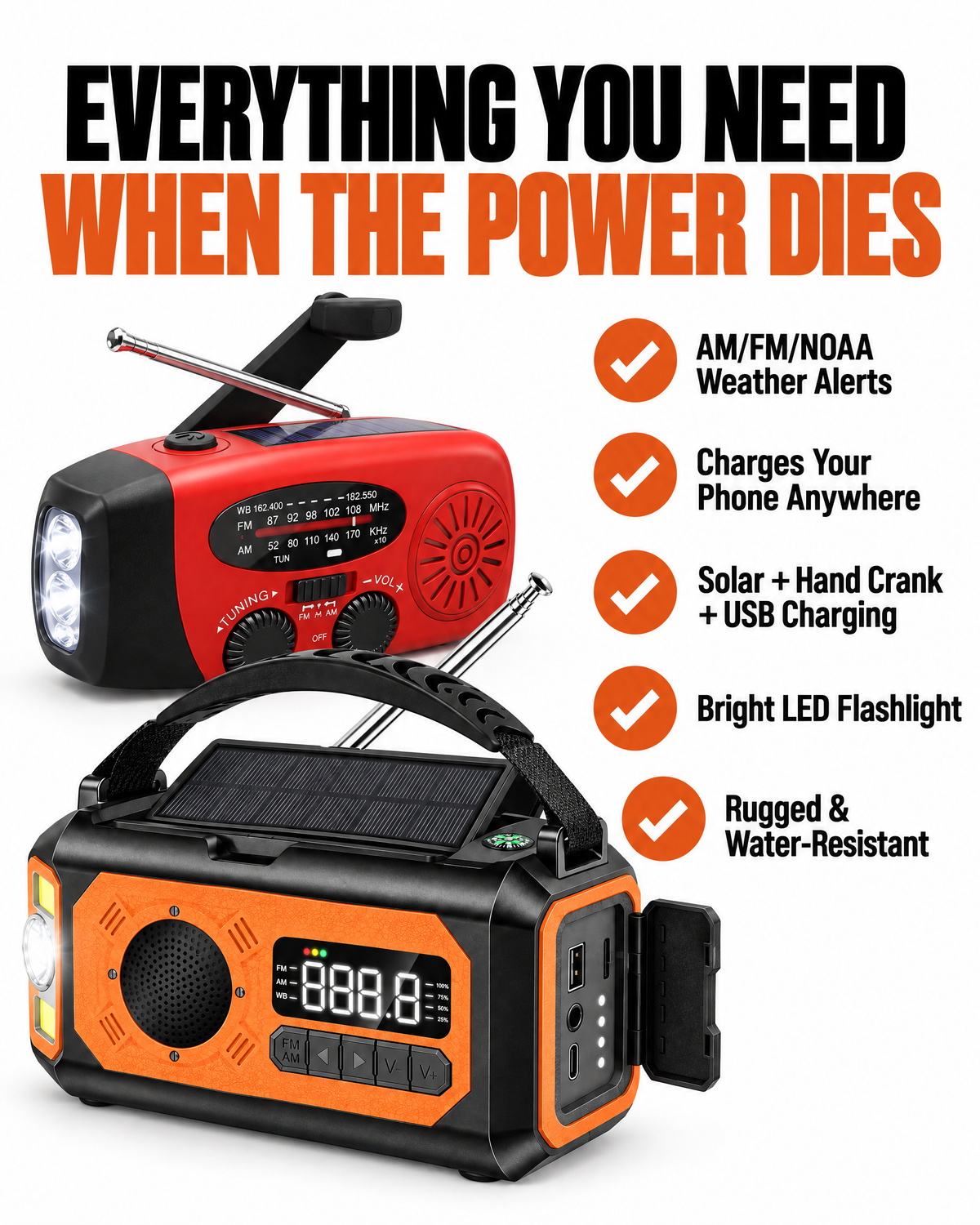Everything you need when the power dies