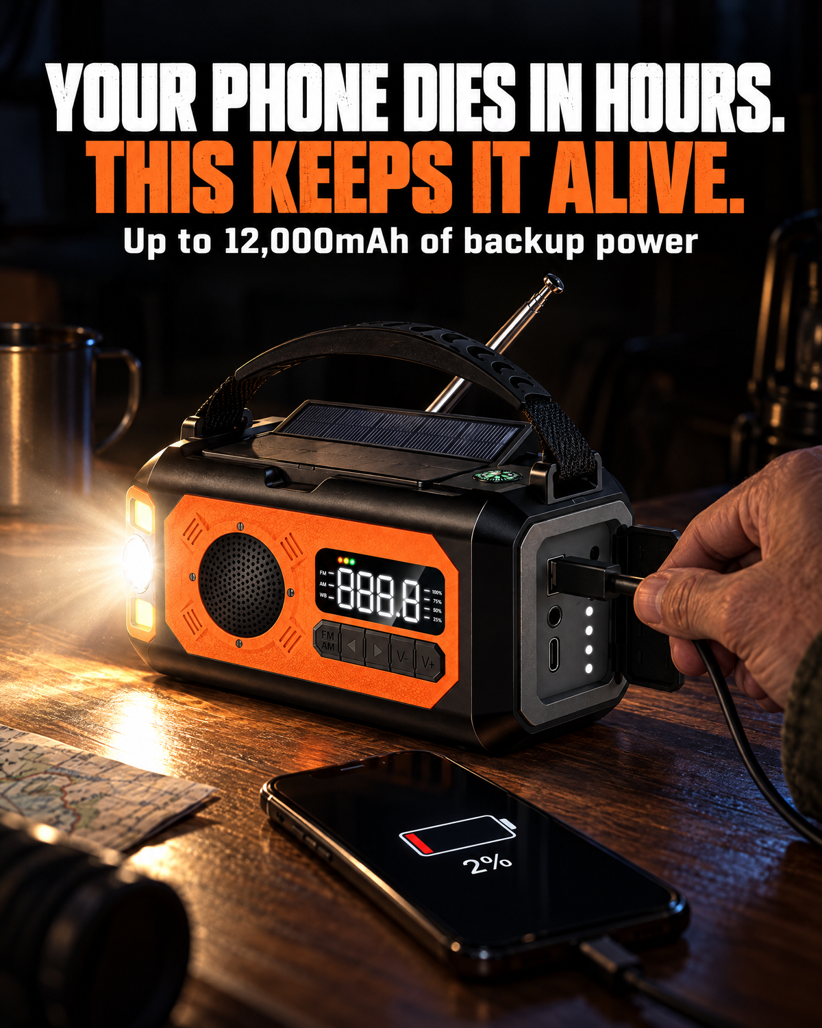 Your phone dies in hours, this keeps it alive